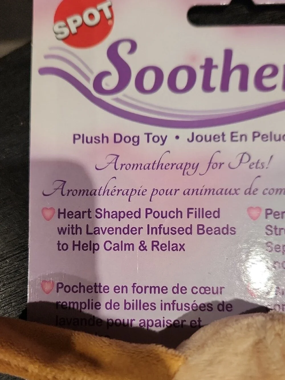 Spot Soothers Purple & Blue Plush Dog Blanket Toy